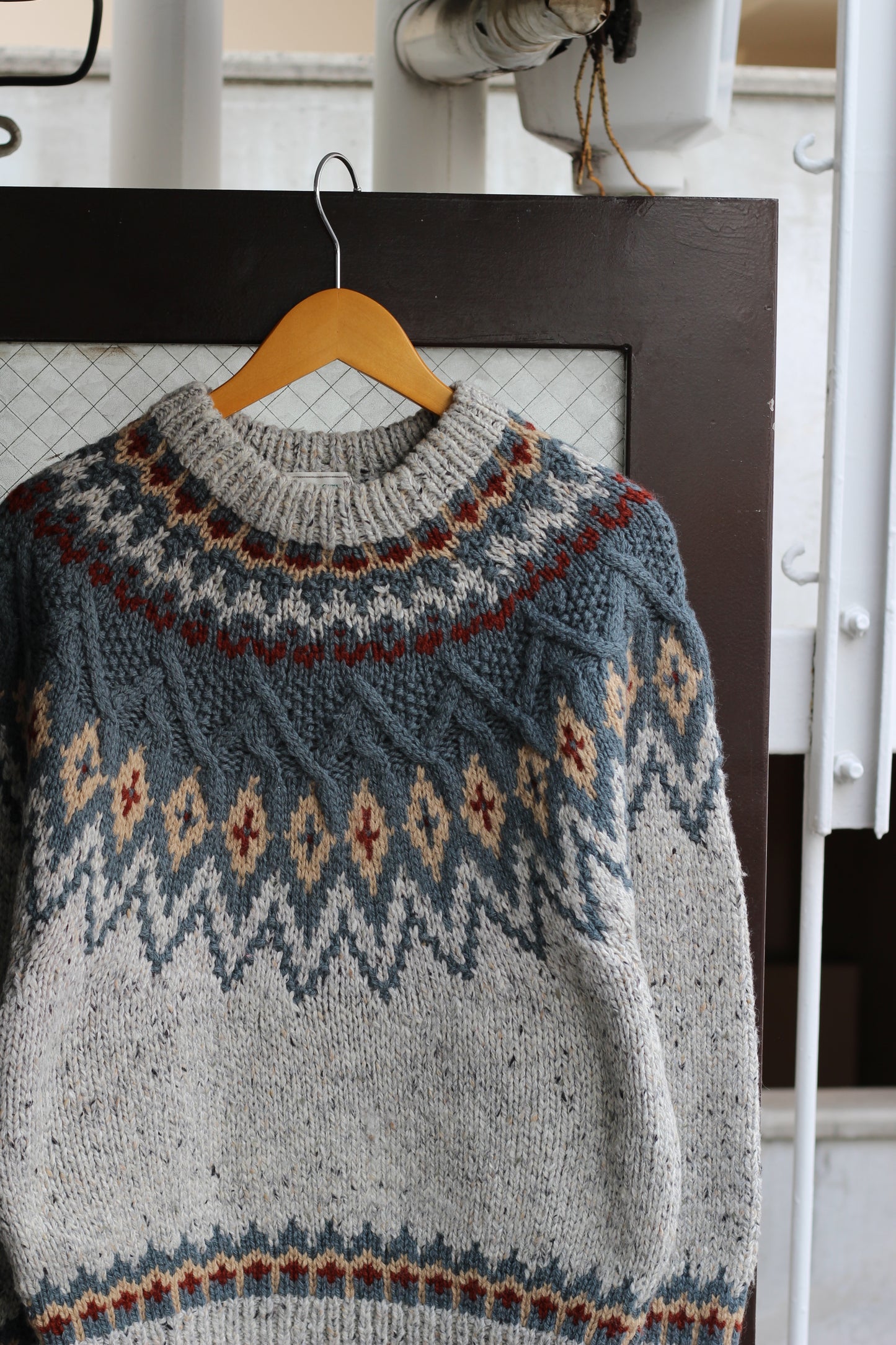 Men's Vintage Nordic & Fair Isle Knit Sweater set x2点