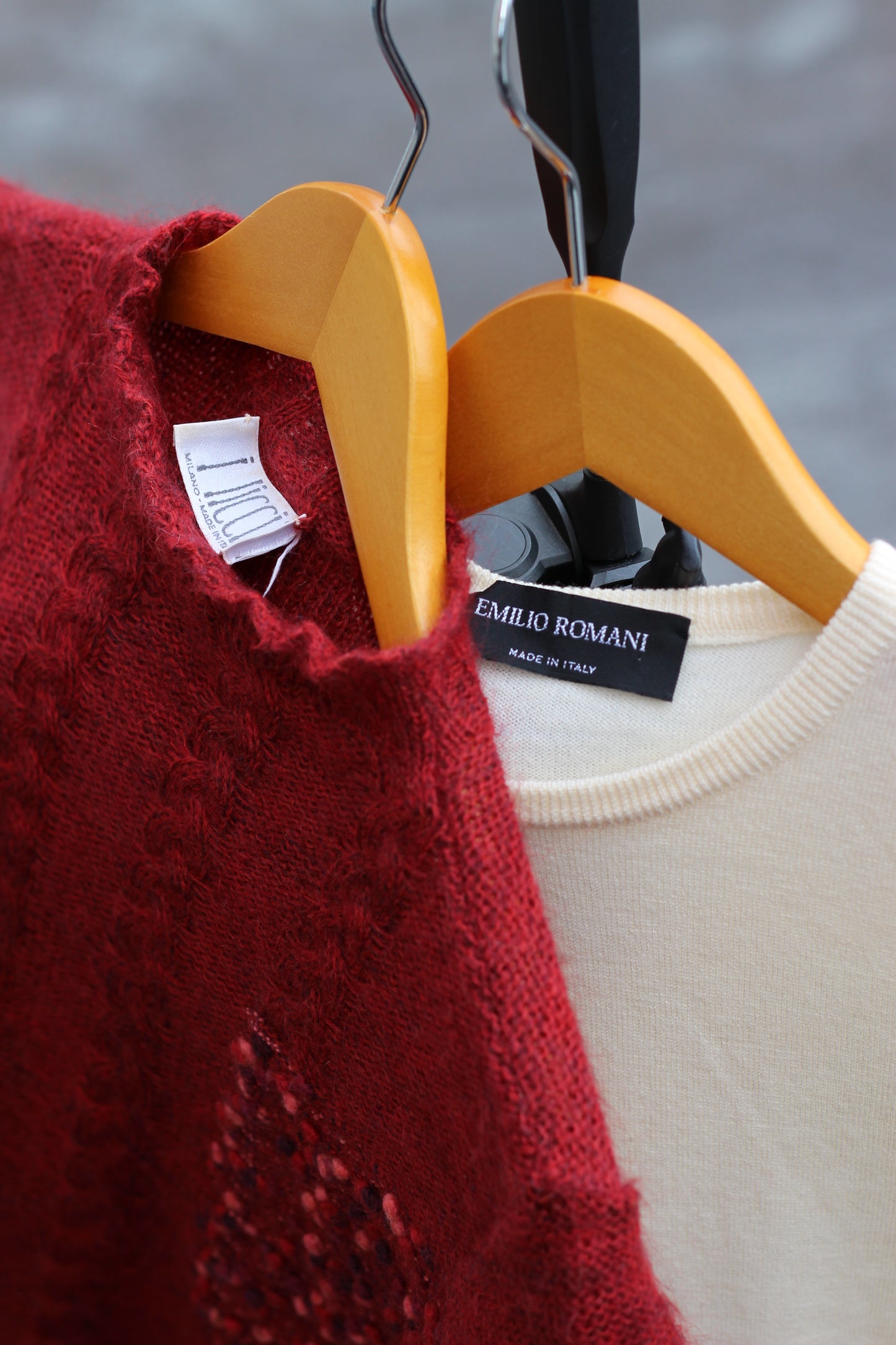 Made In Italy Women's Vintage Short Sleeve Knit Sweater set x5点