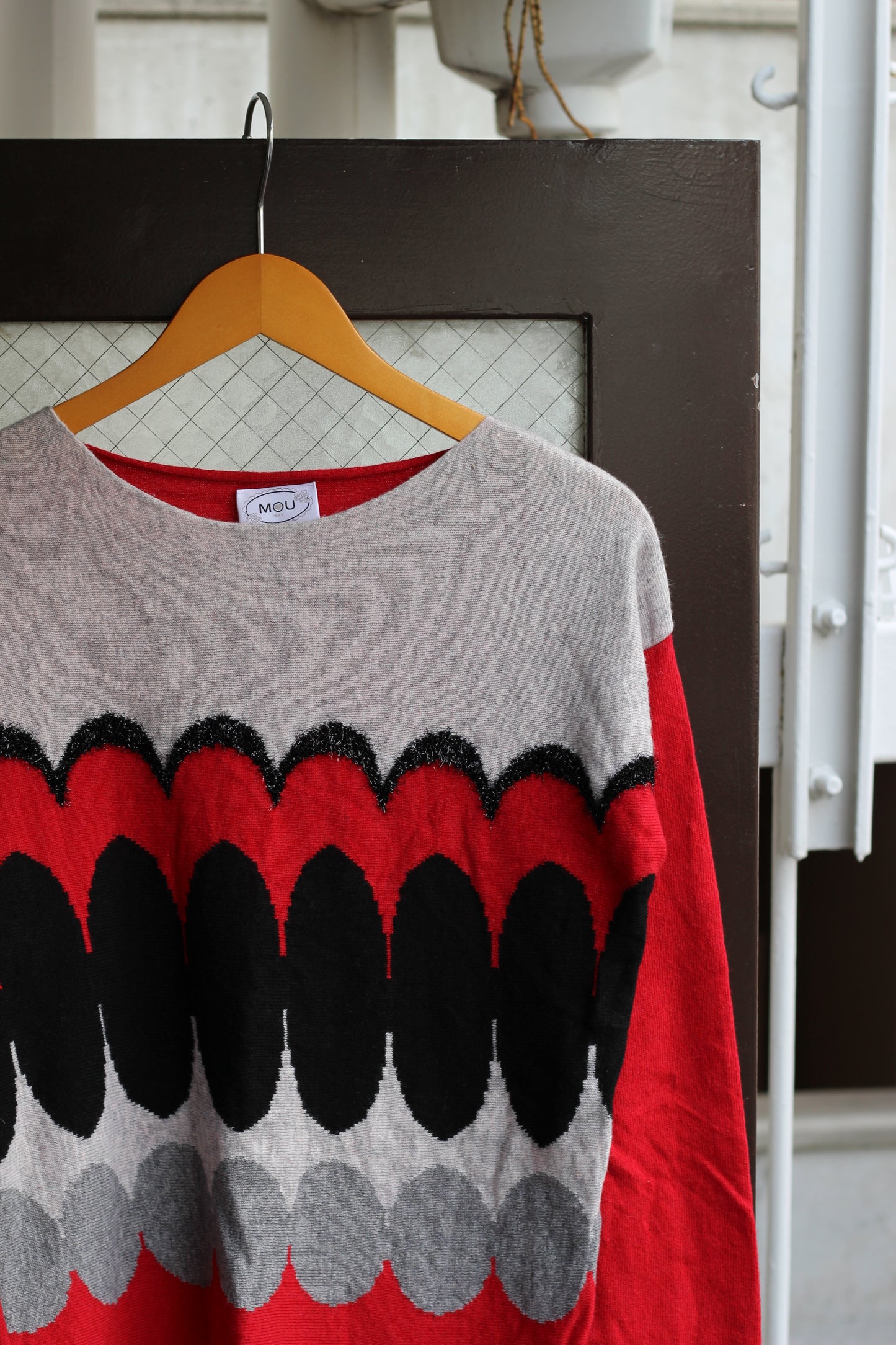 Made In Italy Women's Vintage All-Over Print Knit Sweater set x5点