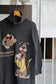 Made In Italy Women's Vintage A. Alexander Retro Cartoon Character Knit Sweater set x4点