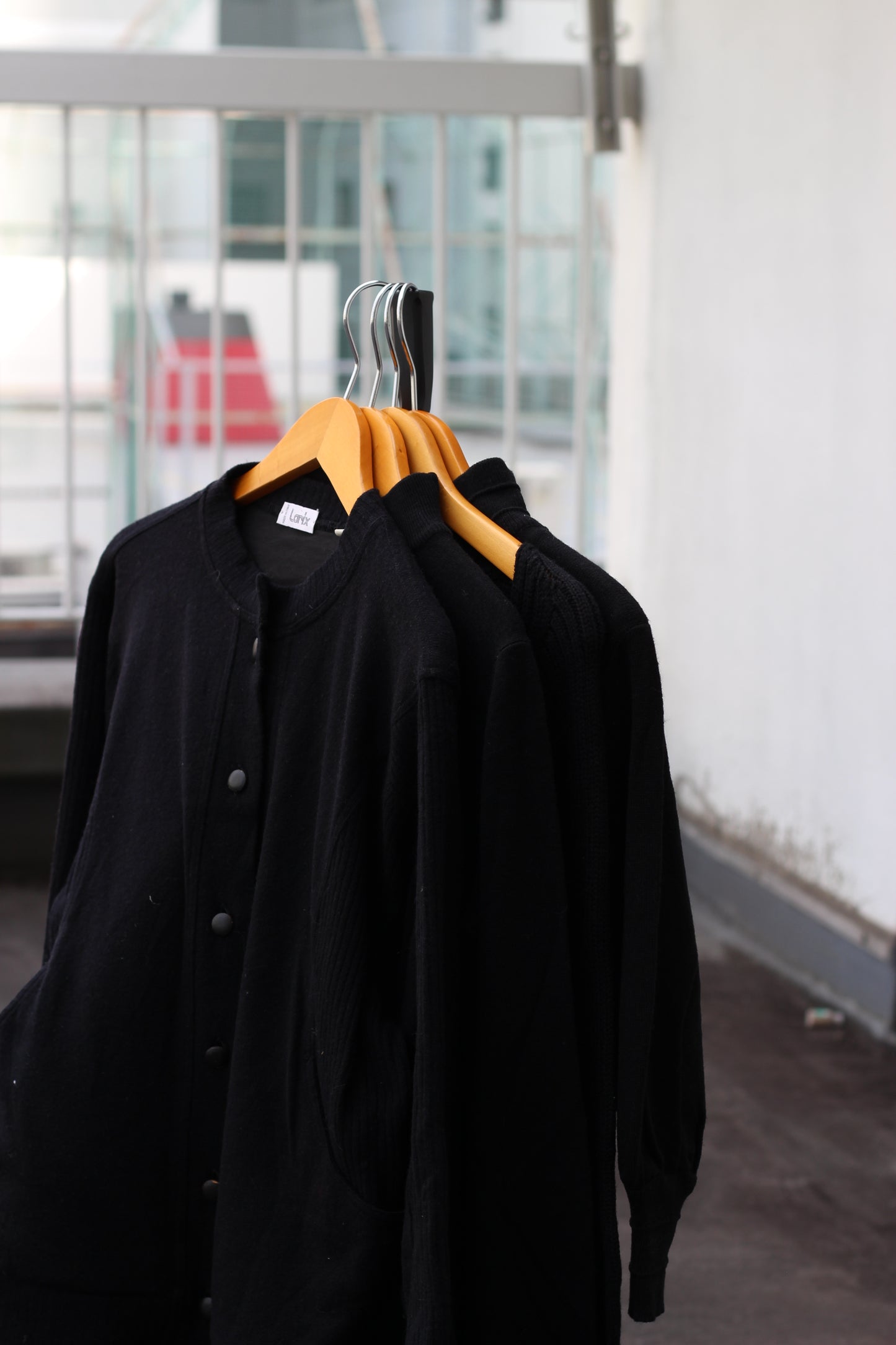 Made In Italy Women's Vintage Black Mode Design Knit Sweater set x4点