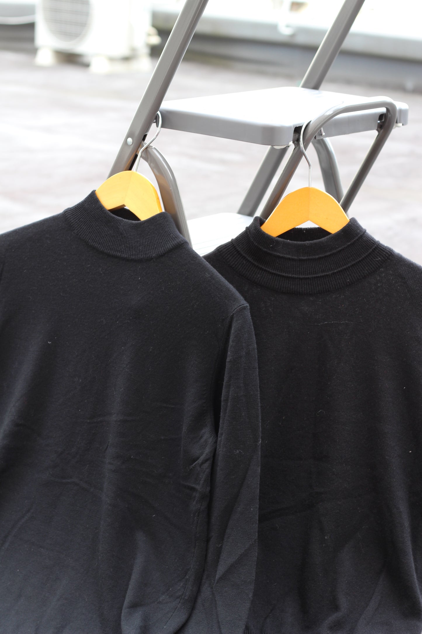 Made In Italy Women's Vintage Black Mode Design Knit Sweater set x4点