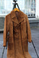 Women's Vintage Made In Spain Leather Coat x2点