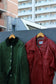 Women's Vintage Made In Italy Colored Leather Jacket & Mouton x2点