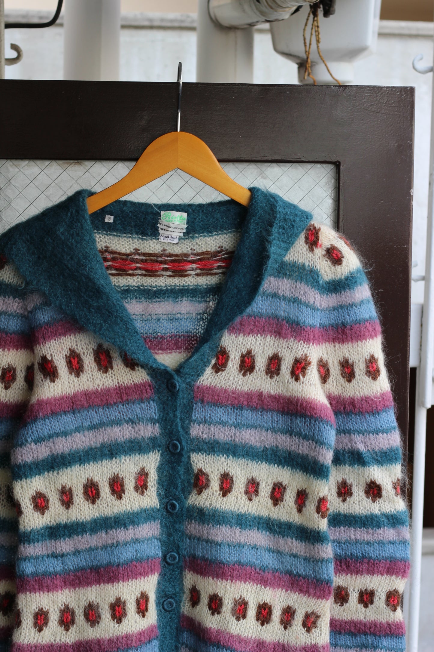 Made In Italy Women's Vintage Knit Cardigan Bulk set x10点