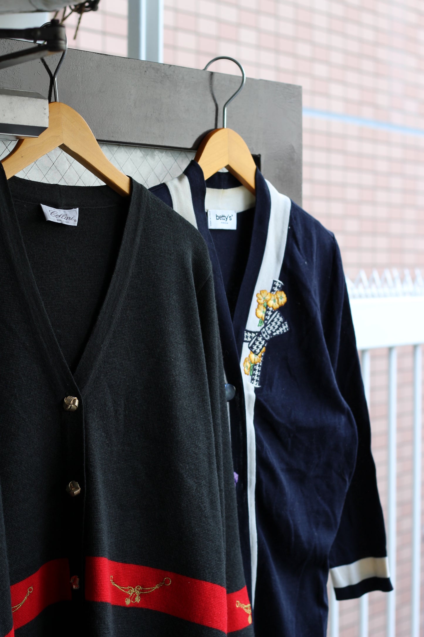 Made In Italy Women's Vintage Knit Cardigan Bulk set x10点