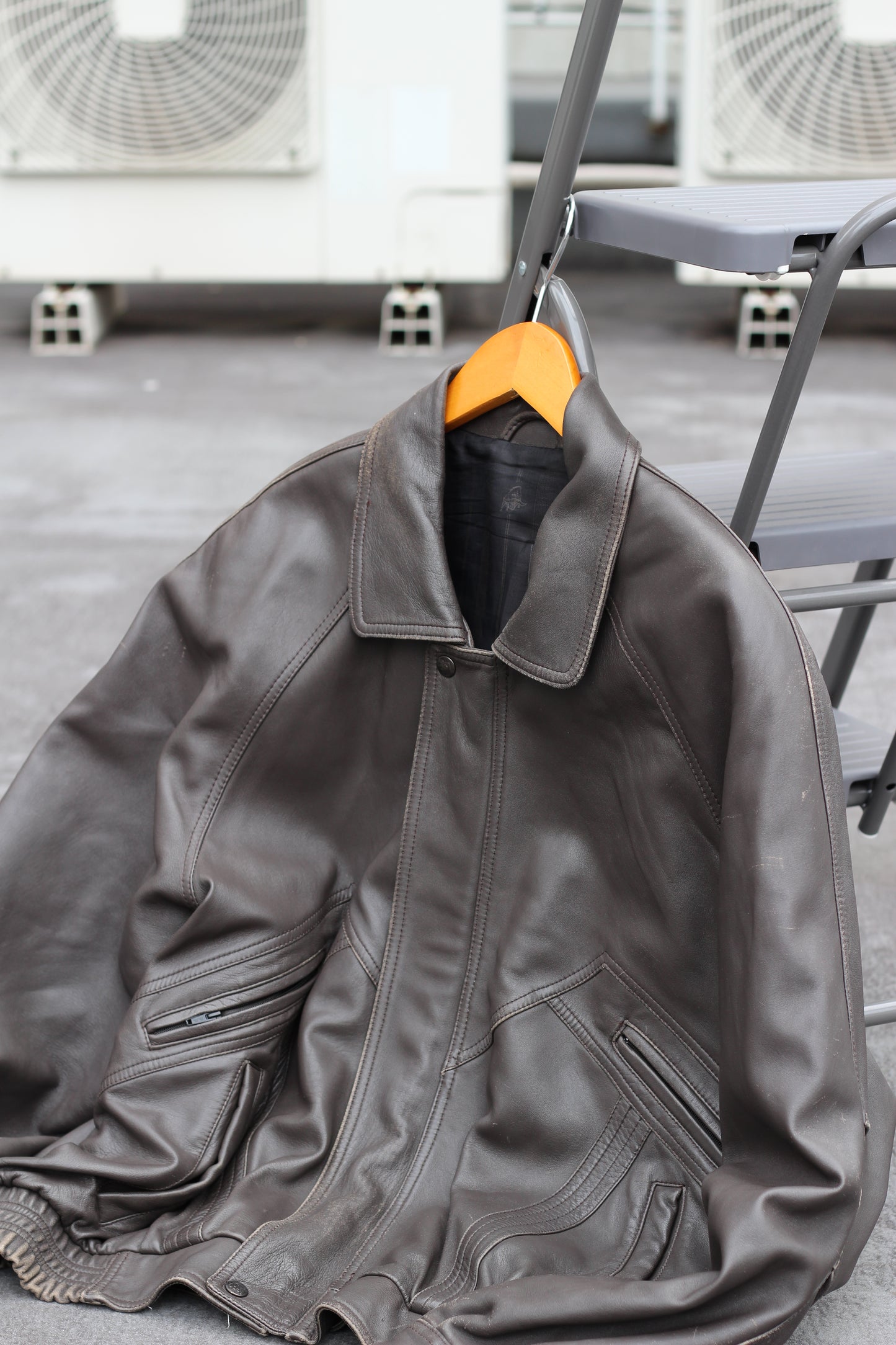 Schott Mouton & Made In France Vintage Leather & Leather Bags x3点