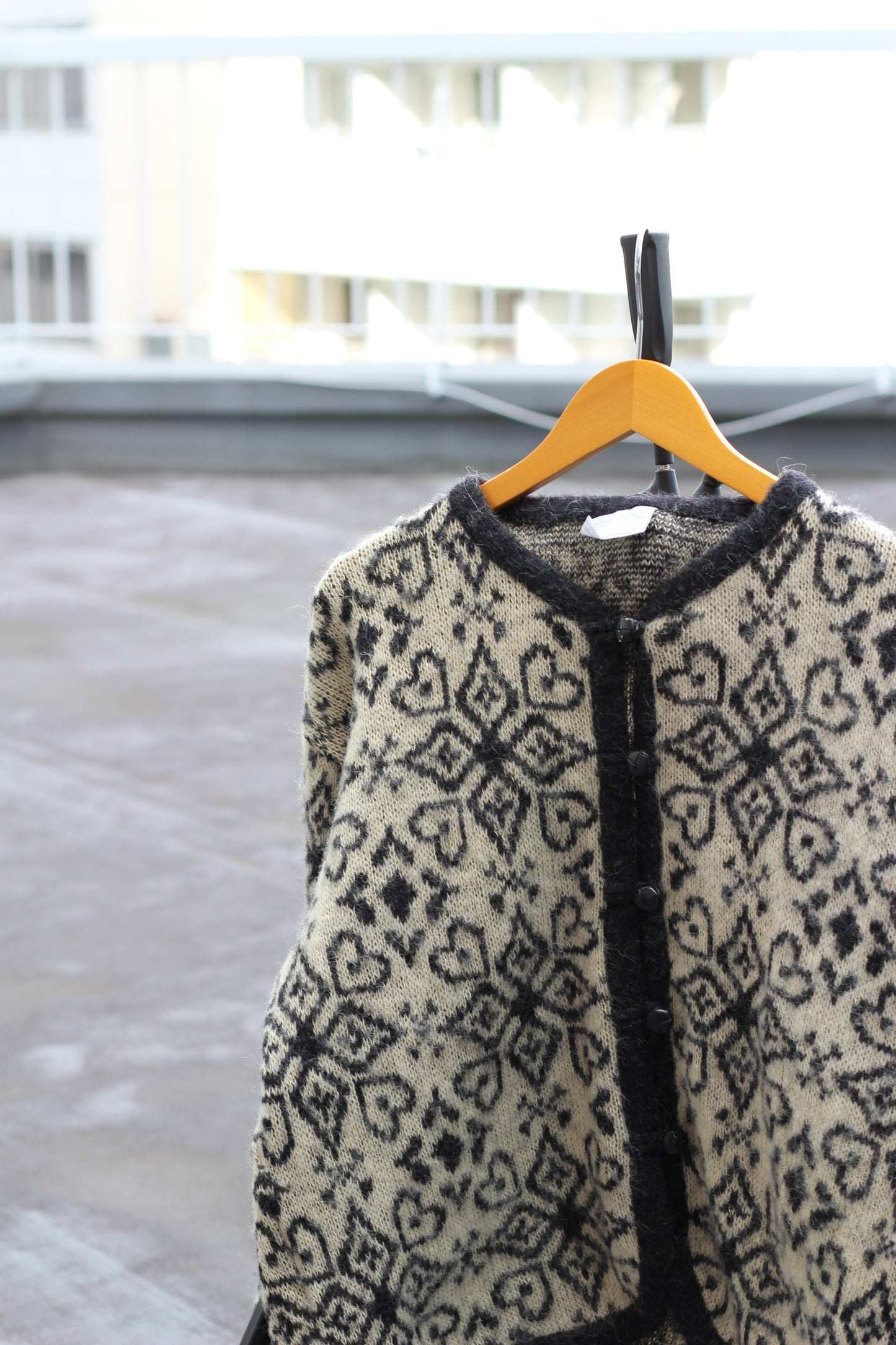 Made In England & Iceland All-Over Print Knit Cardigan set x2点