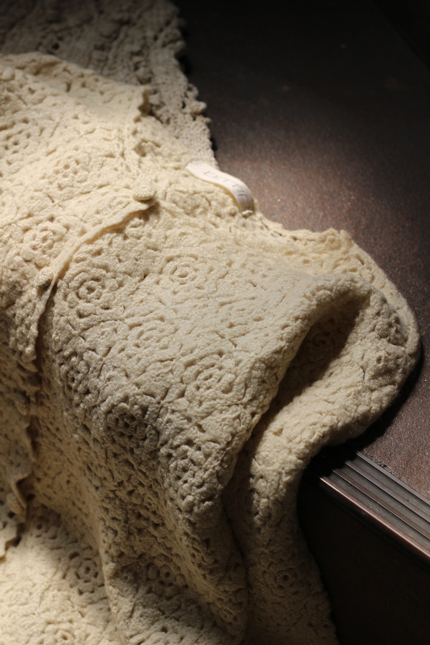 Vintage White Crochet Cardigan x2点