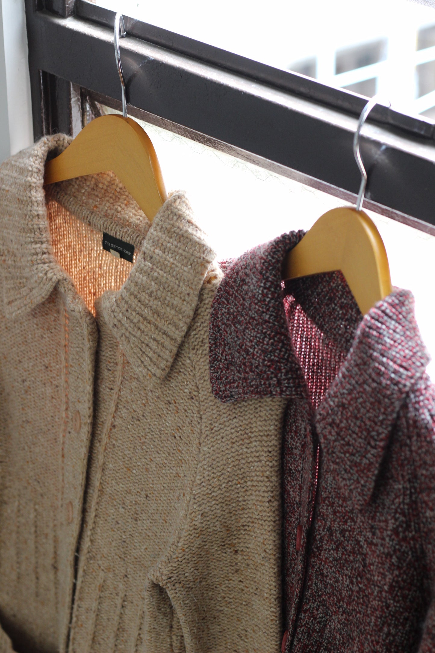 Vintage Design Collar Cardigan x3点