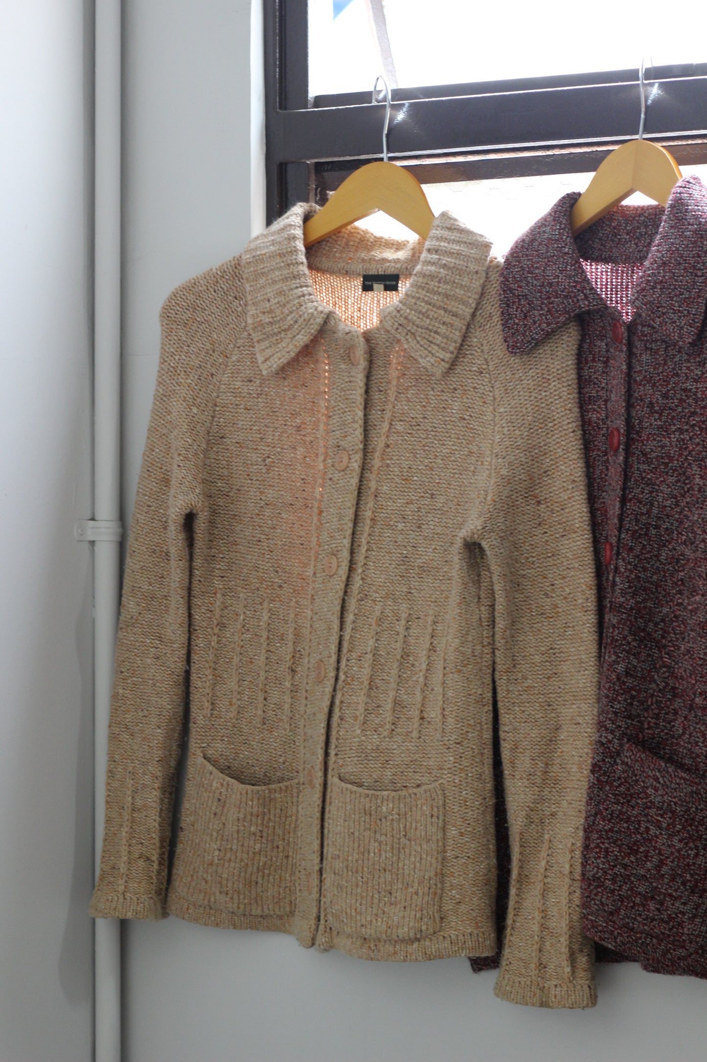 Vintage Design Collar Cardigan x3点