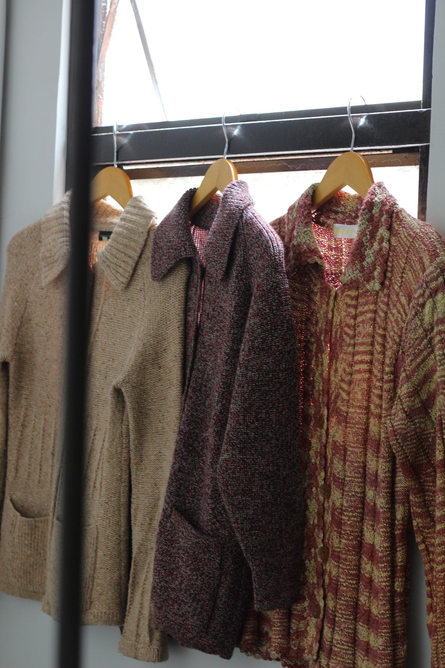 Vintage Design Collar Cardigan x3点