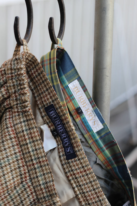 Burberry Women's Check & Houndstooth Slacks set x2点