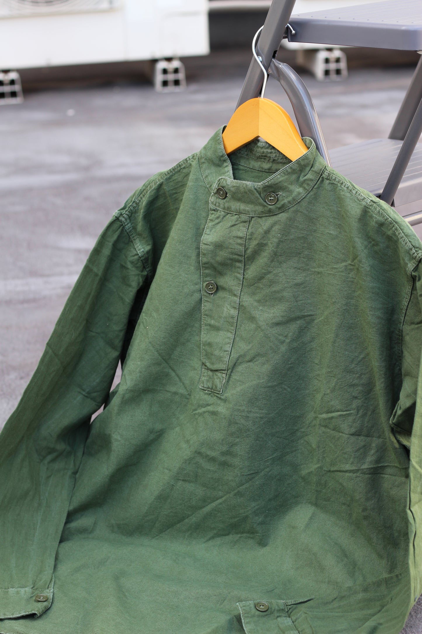 50's Swedish Army Shirt & British Army Combat Sweater x2点