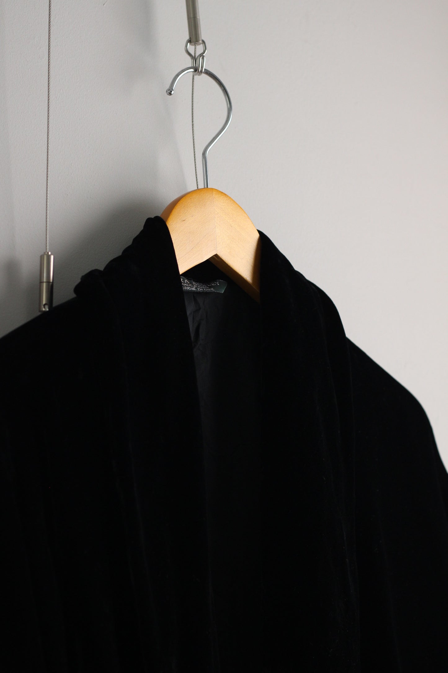 Vintage Black Velour Jacket x4点