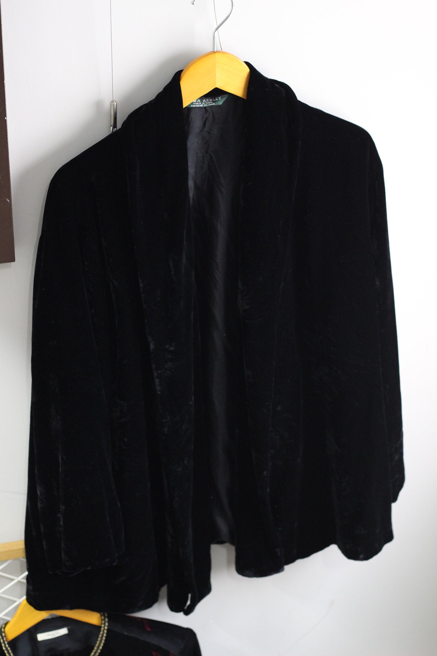 Vintage Black Velour Jacket x4点