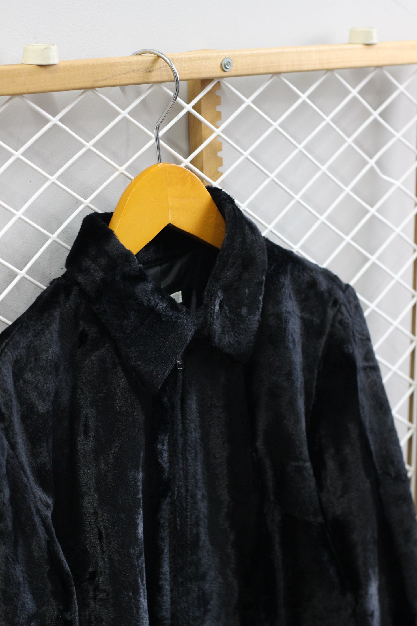 Vintage Black Velour Jacket x4点