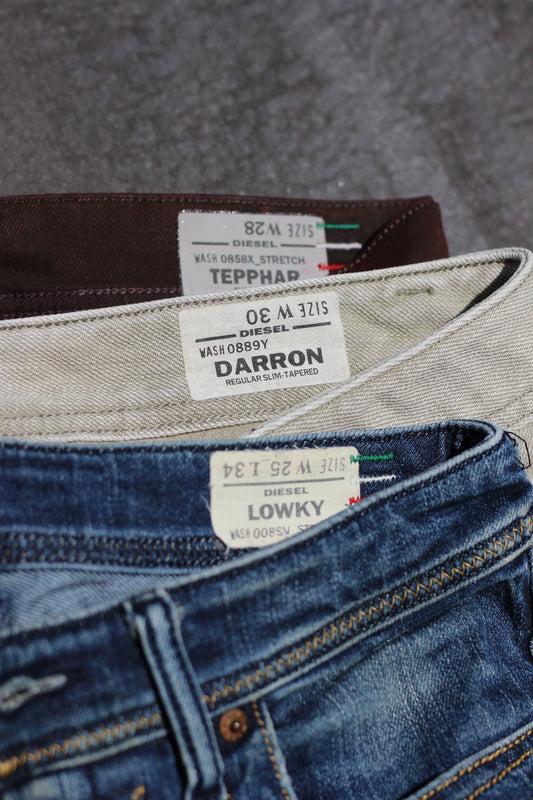 Y2K Style Diesel Denim Pants x3点