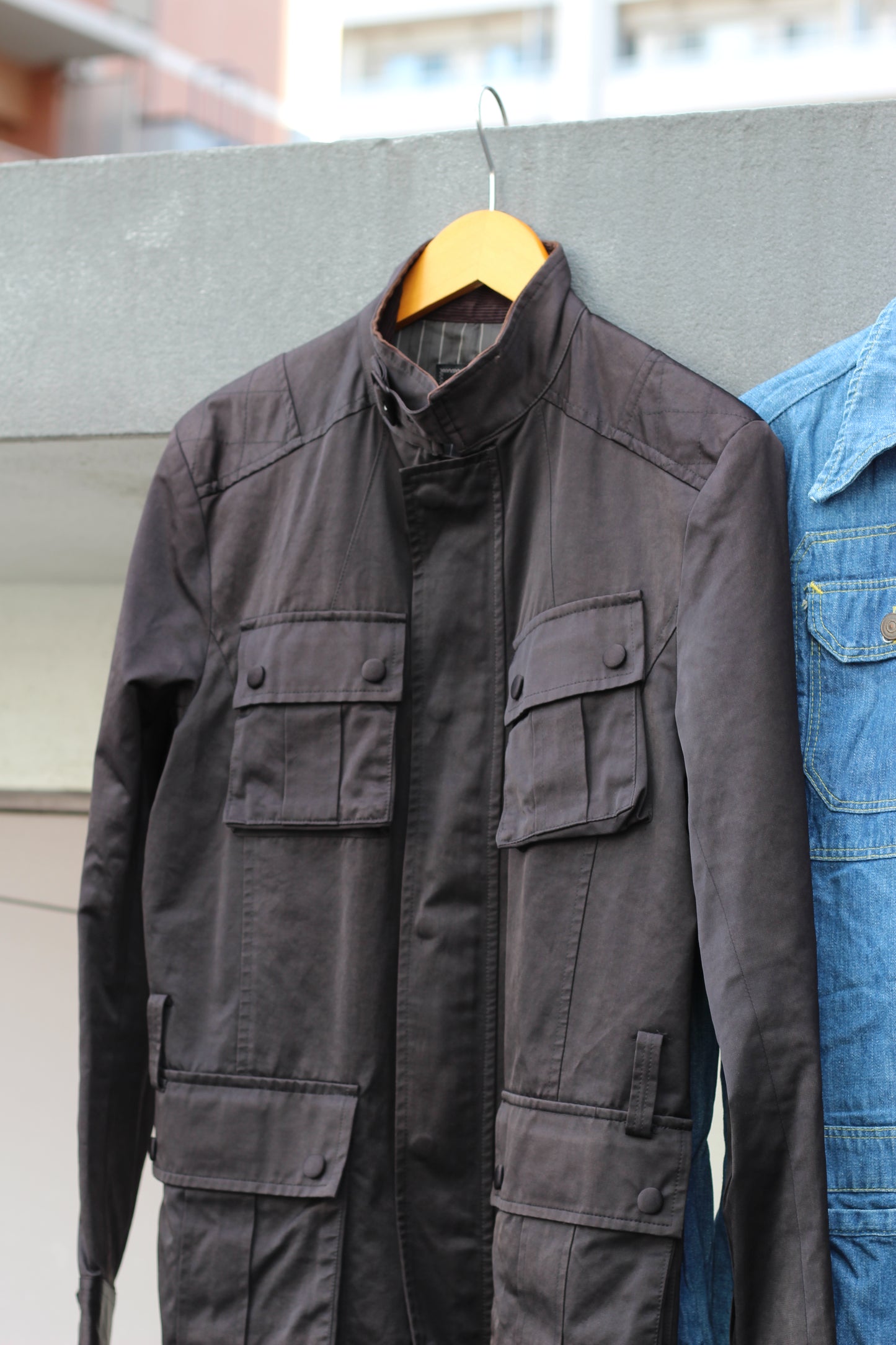 Men's Safari Military-Style Jacket x4点