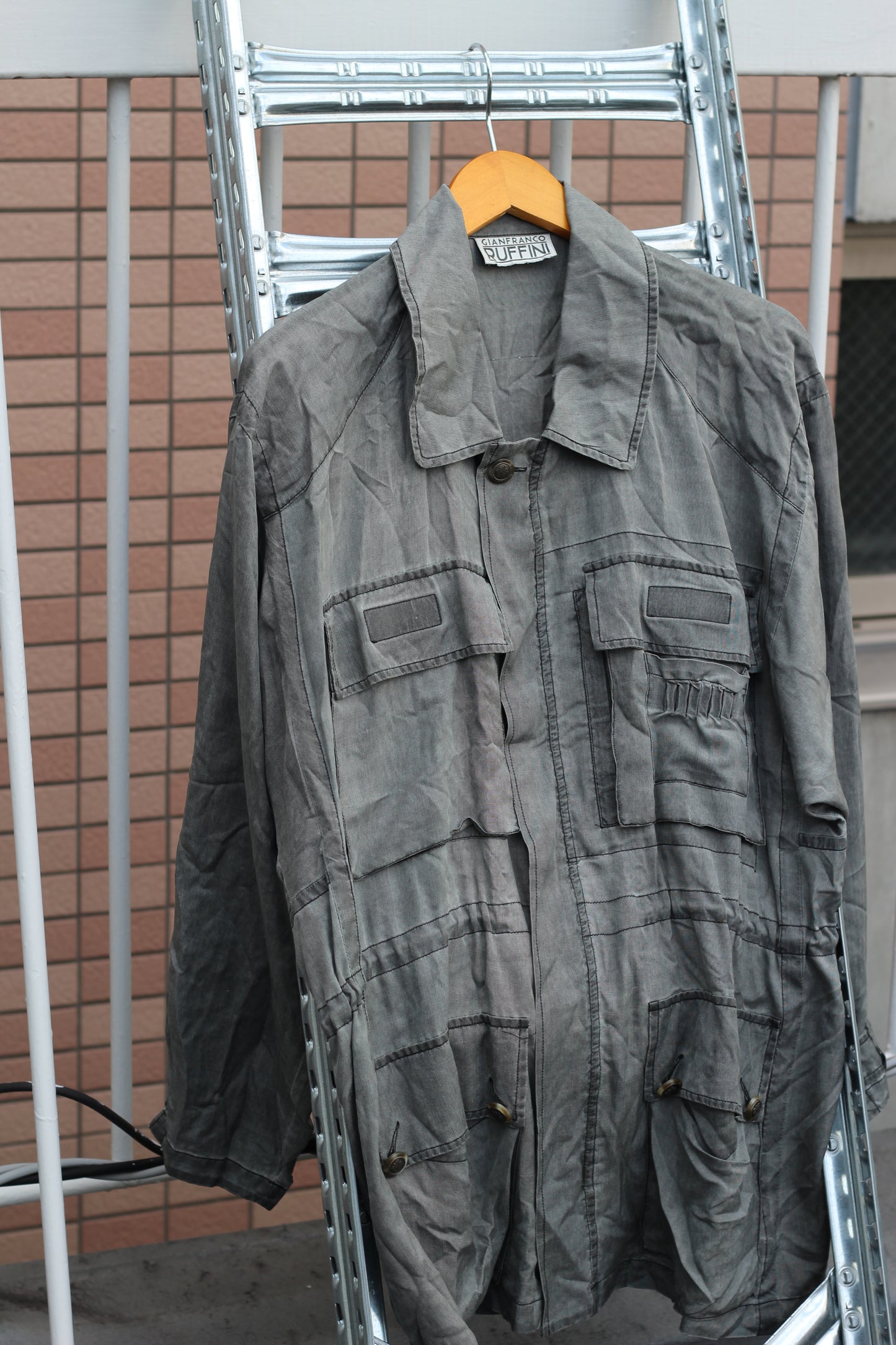 Men's Safari Military-Style Jacket x4点