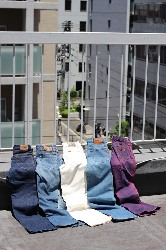 Lee & Wrangler Denim Pants x5点