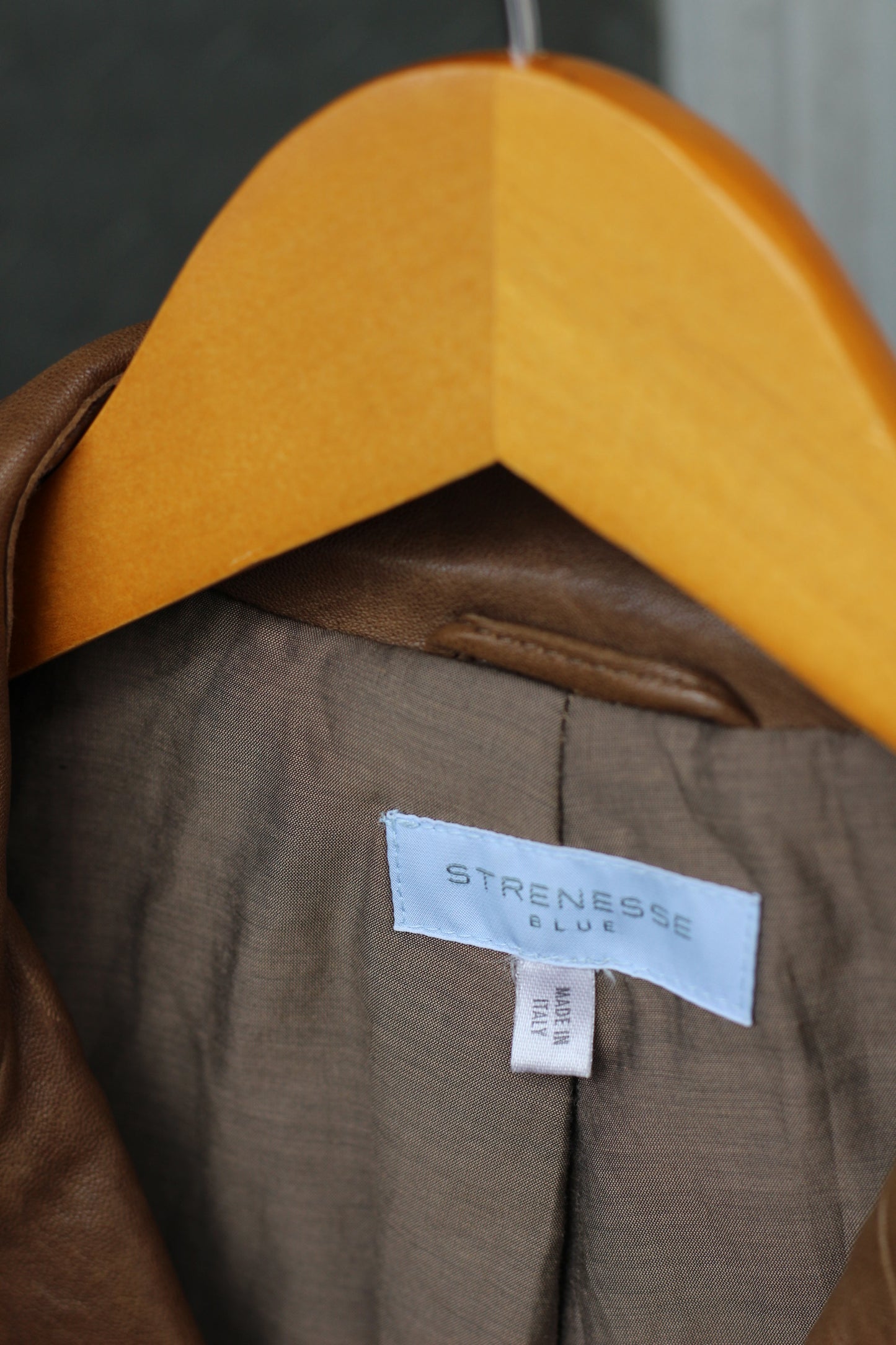 Women's Vintage Made In Italy Leather Coat x2点