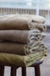 Men's Beige Corduroy Wide Leg Bottoms x4点