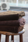 Men's Brown Corduroy Wide Leg Bottoms x3点