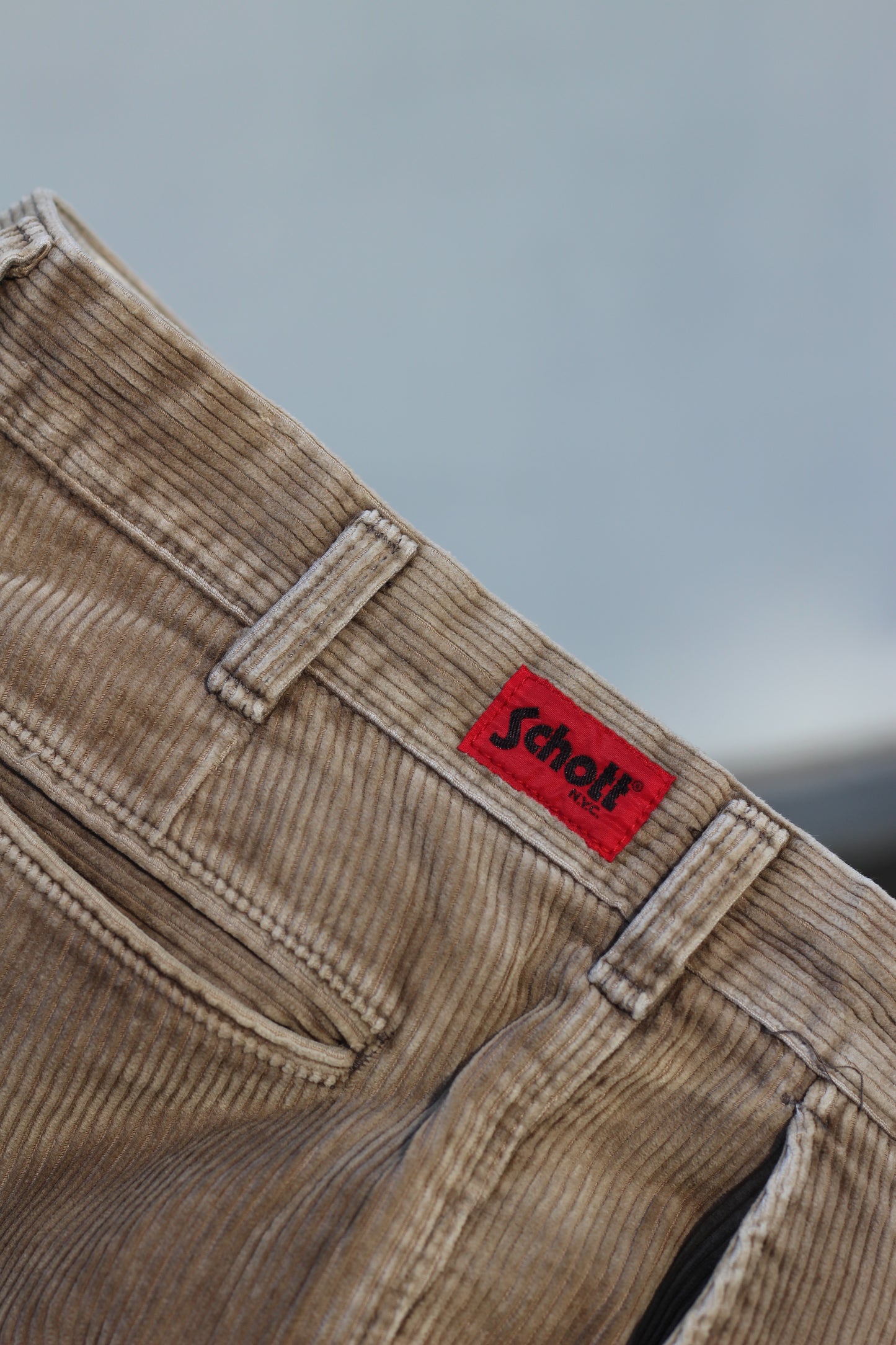 Men's brand Corduroy Wide Bottoms x5点