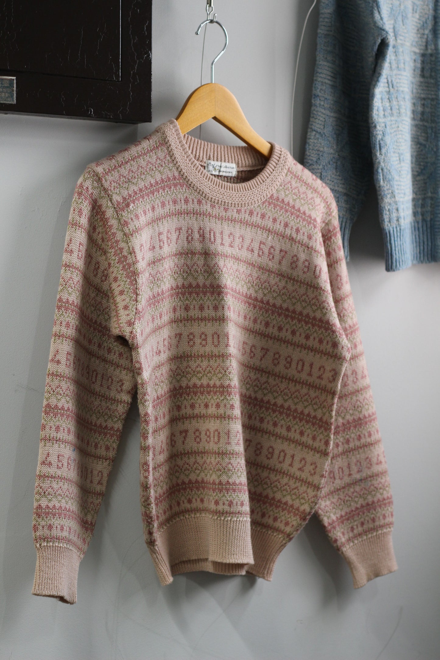 Vintage Fair Isle Style Knit x3点