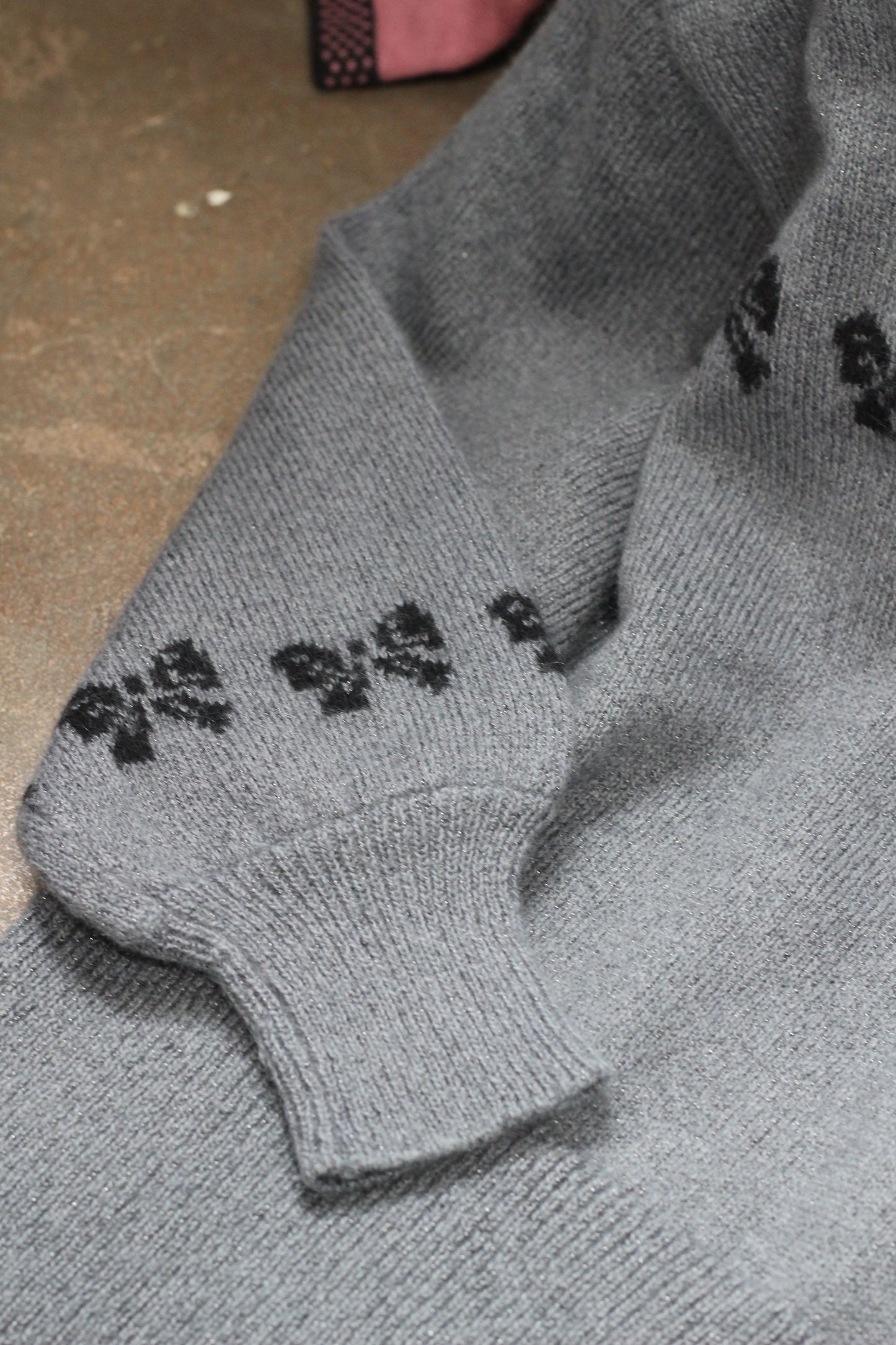 Vintage Ribbon Design Knit x3点