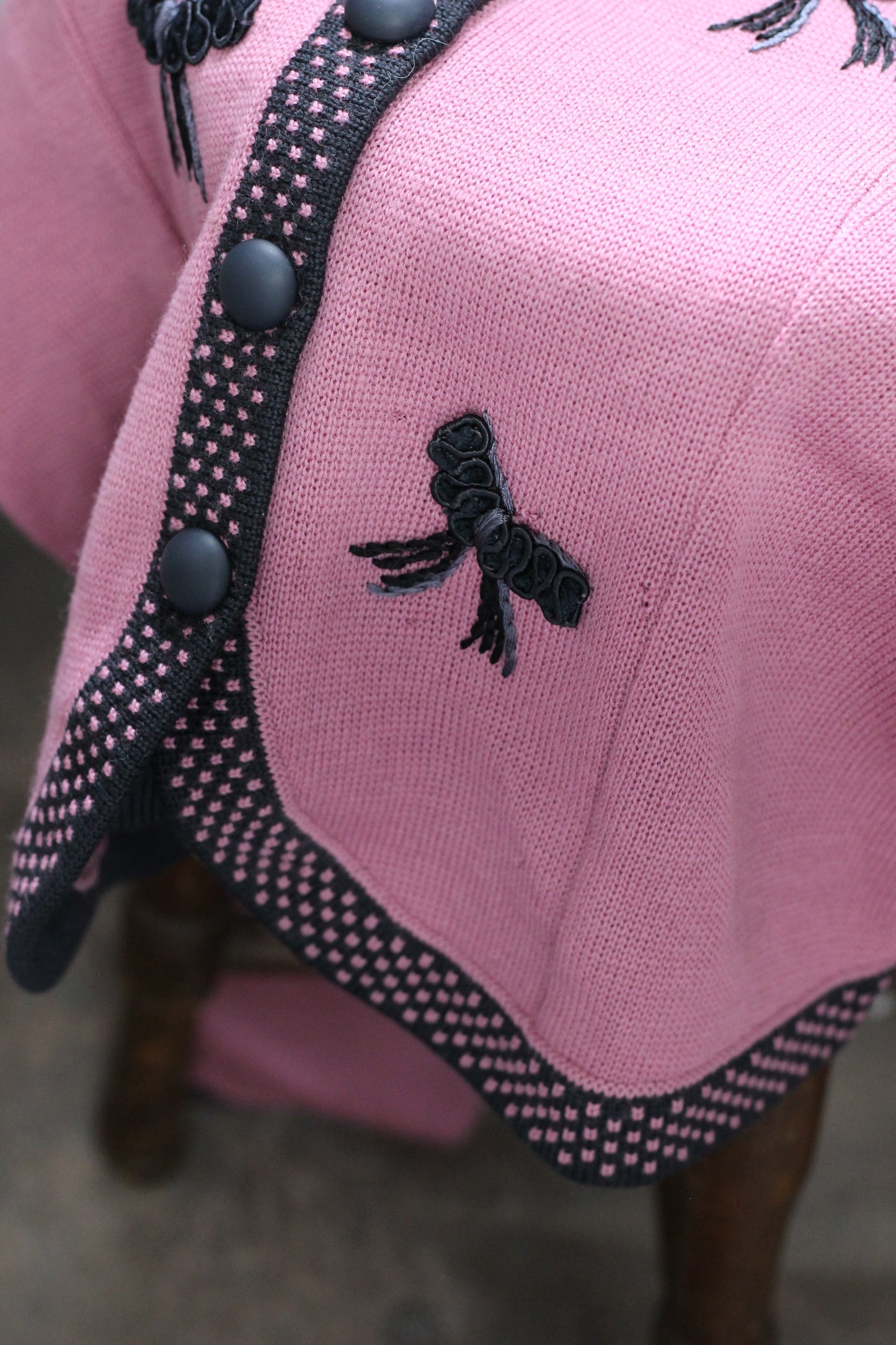 Vintage Ribbon Design Knit x3点