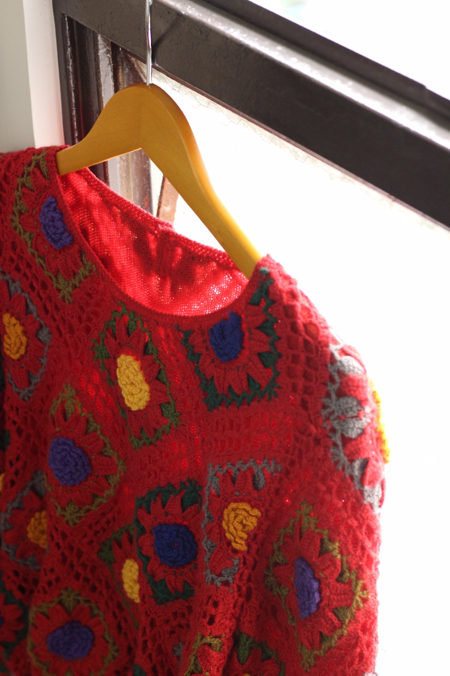 Vintage Flower Design Knitwear x3点