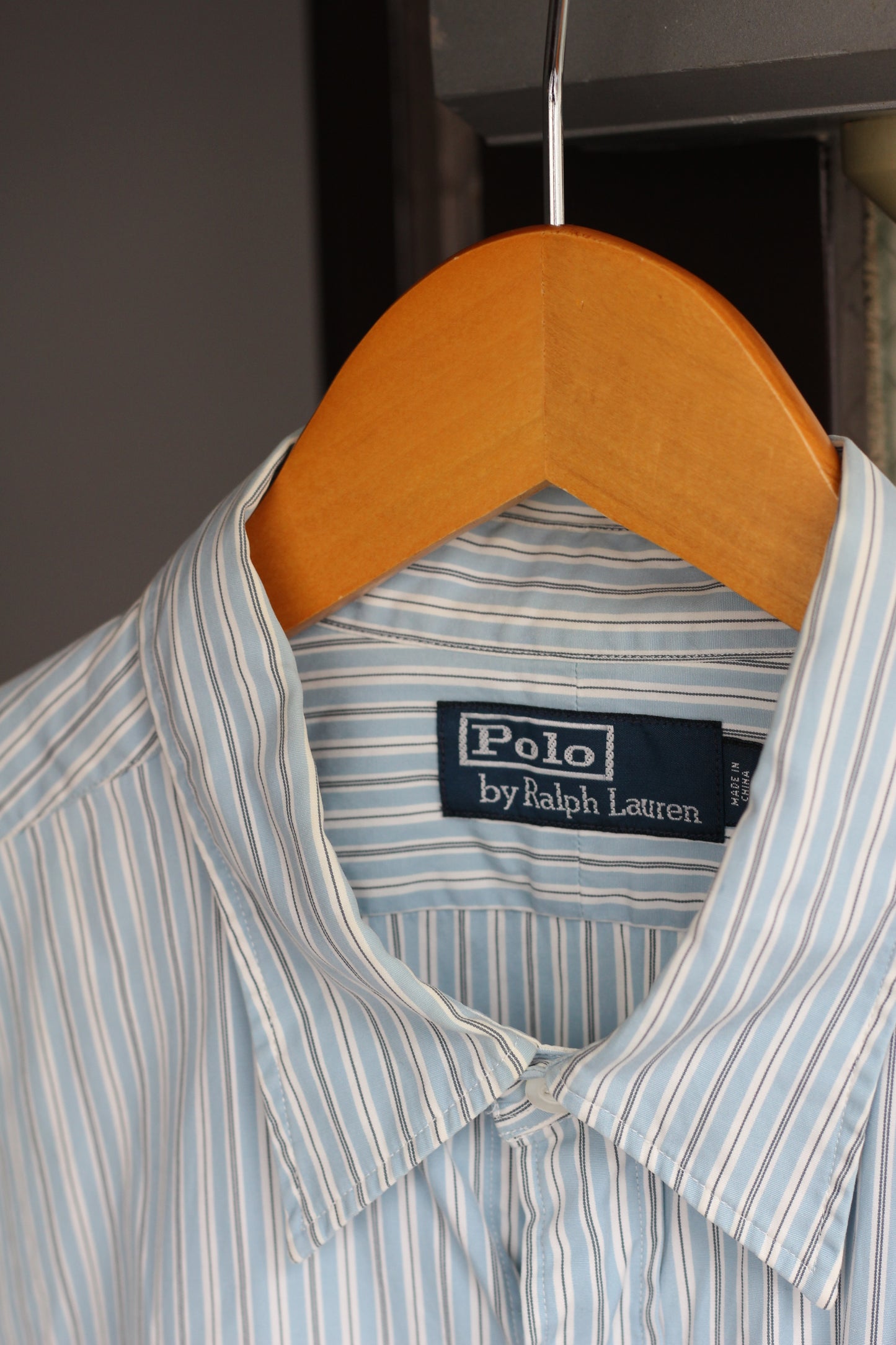 90's Polo Ralph Lauren Stripe Long Sleeve Shirt set x4点