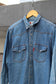 Men's Denim Western Long Sleeve Shirt x2点