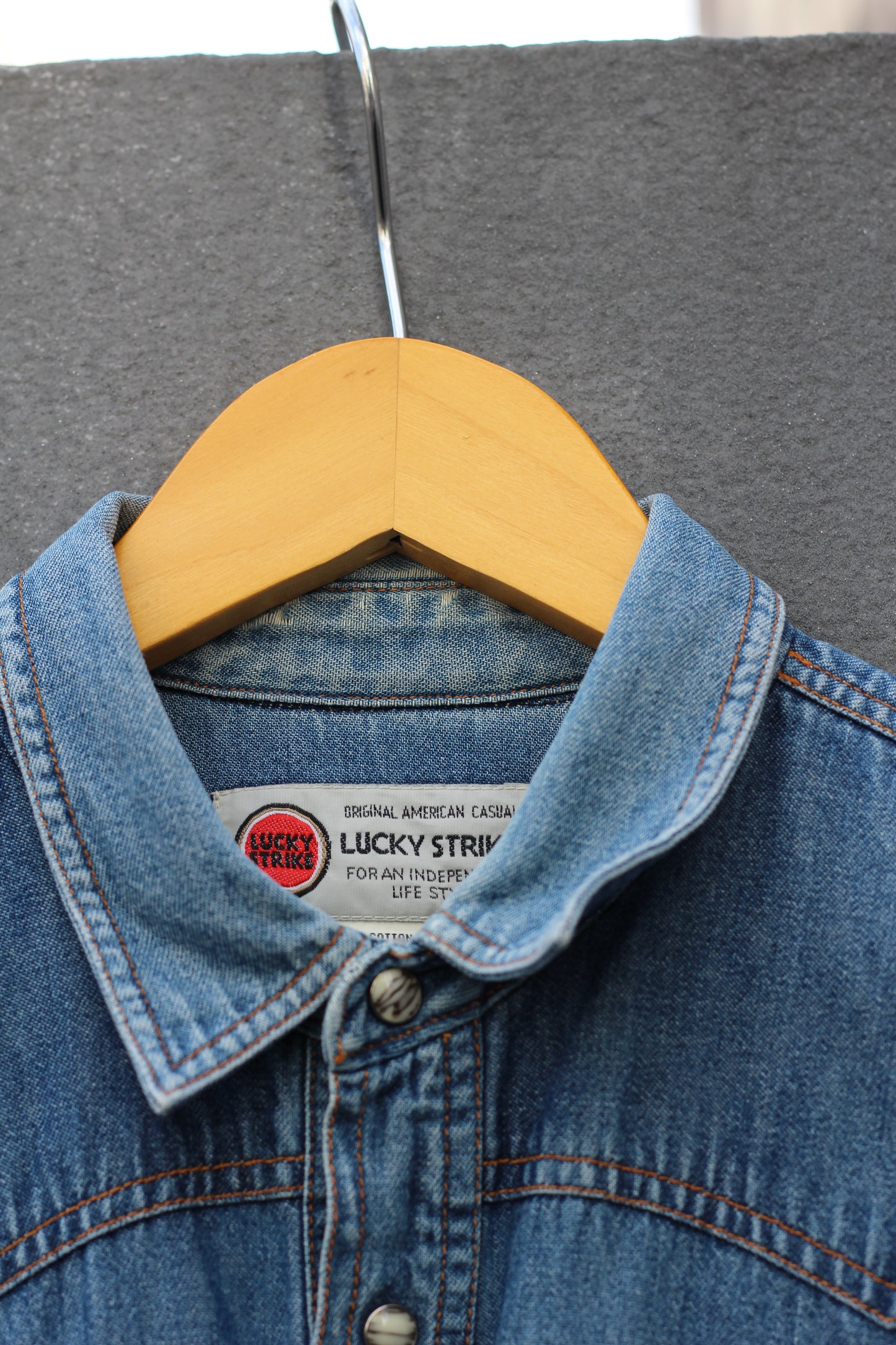 Men's Denim Western Long Sleeve Shirt x2点