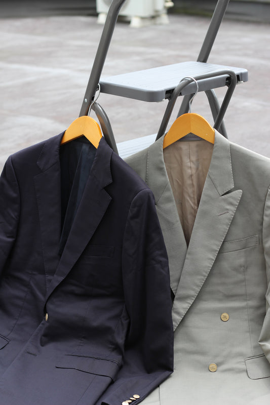 Burberry Gold Button Tailored Jacket x2点