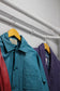 Vintage ladies Color Leather Jacket x6点