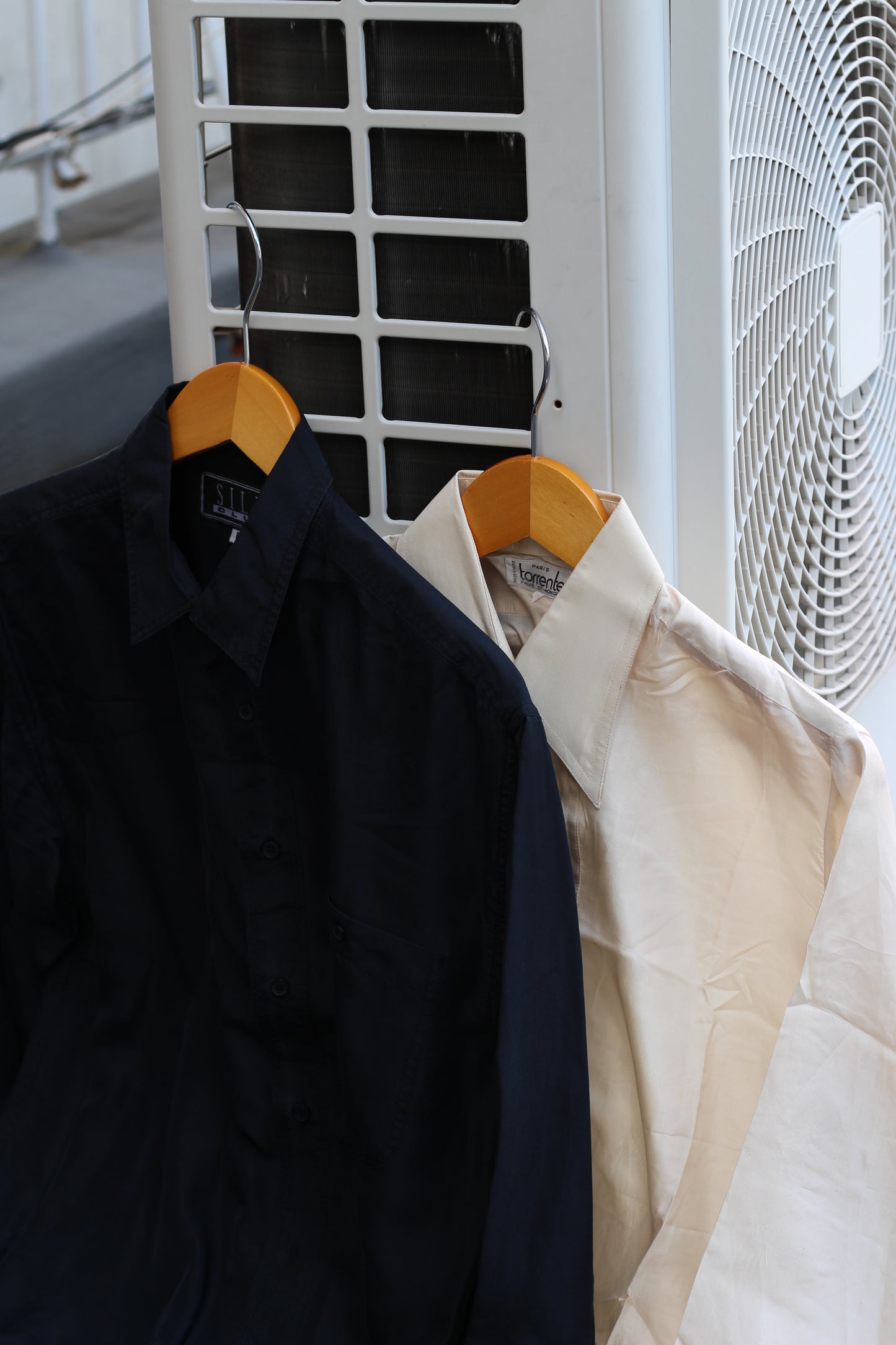 Men's 100% Silk Long Sleeve Shirt x3点