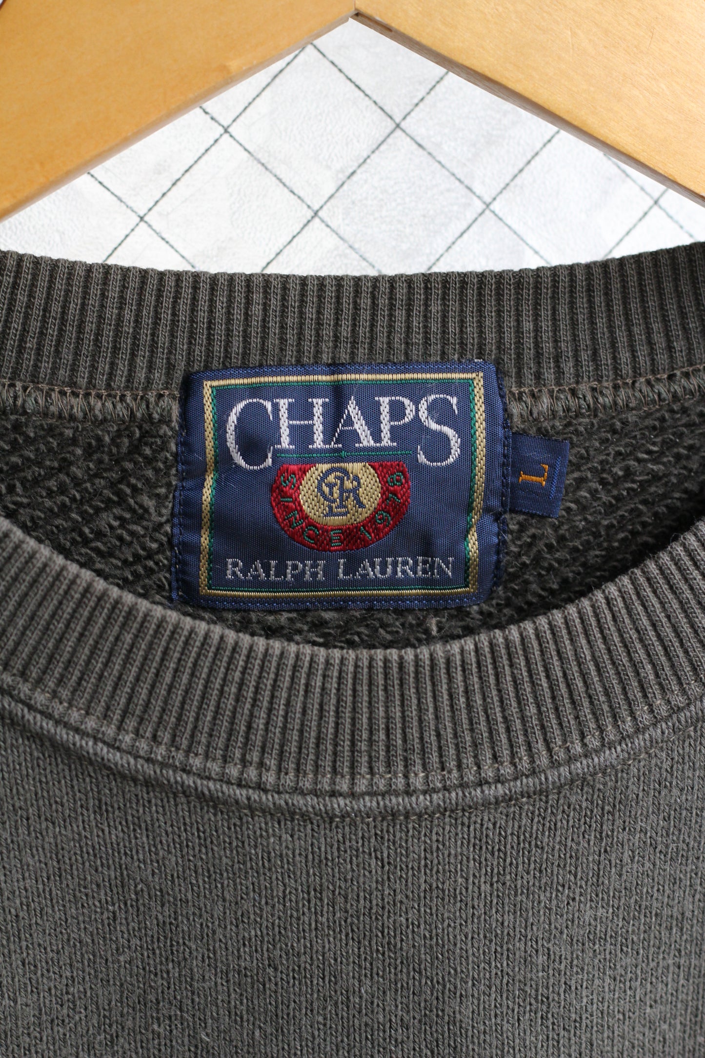 90's Polo Ralph Lauren & CHAPS Logo Sweatshirt set x2点