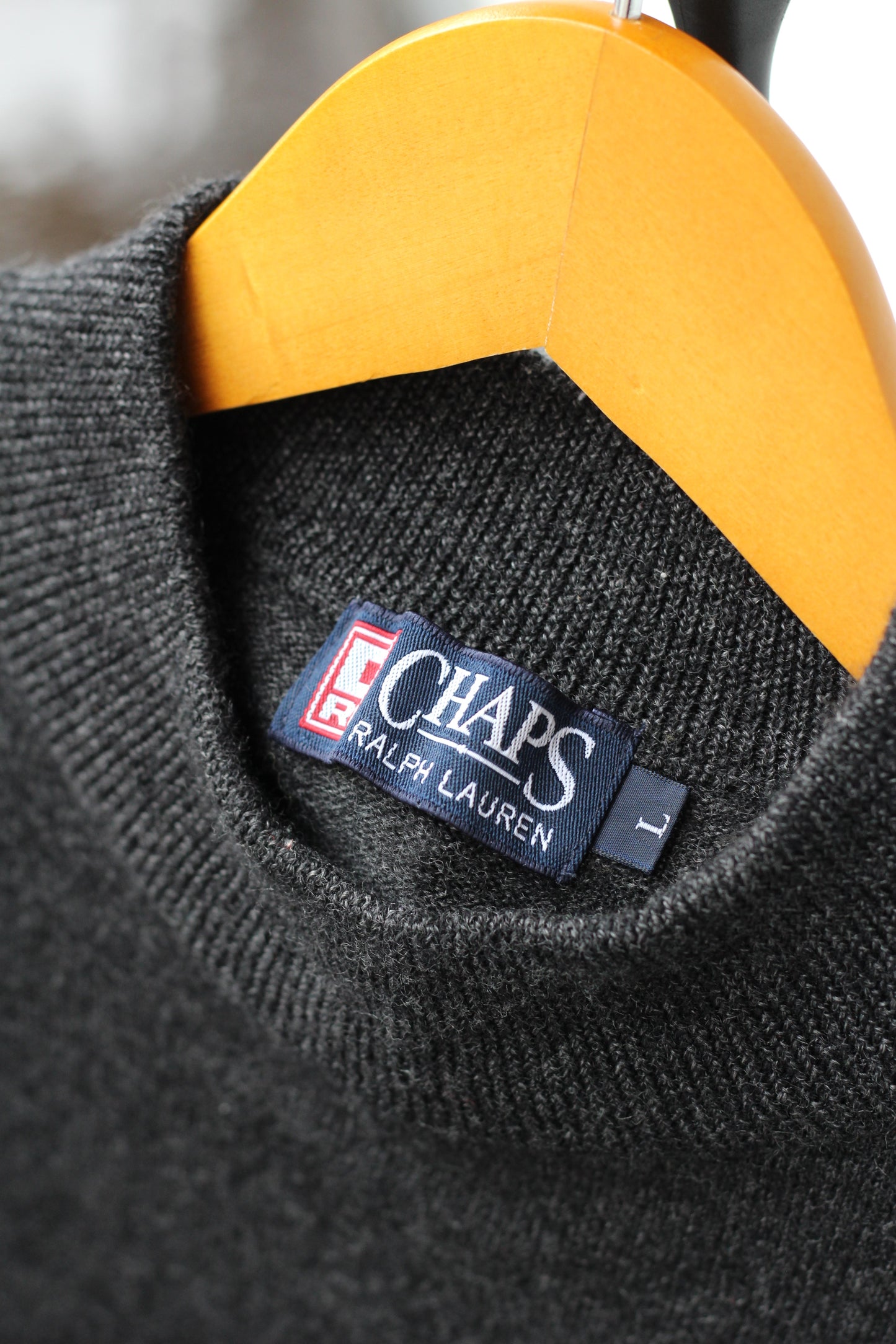 90's CHAPS Ralph Lauren High Neck Knit Sweater set x2点