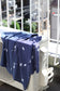 Vintage Blue Design Short Sleeve Blouse x10点