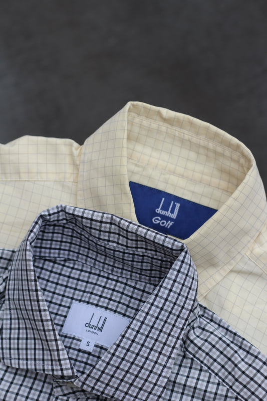 dunhill Check Short Sleeve Shirt x2点
