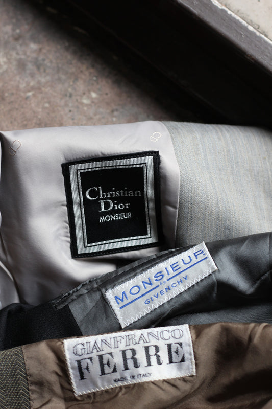 Men's Old luxury brand Tailored Jacket x3点
