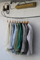 Men's basic Stand Collar Long Sleeve Shirt x9点