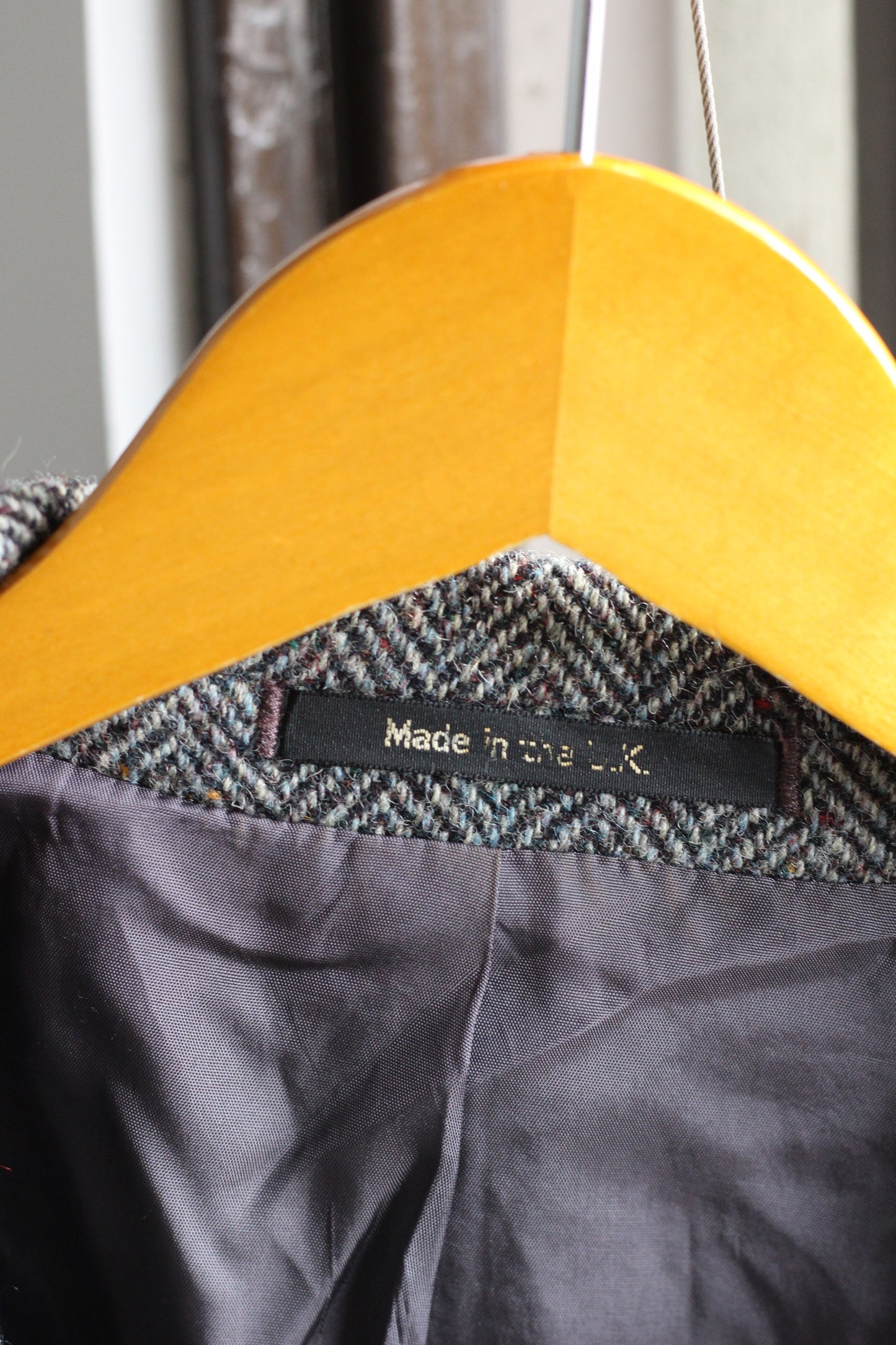 Men's Vintage Tweed Tailored Jacket x3点