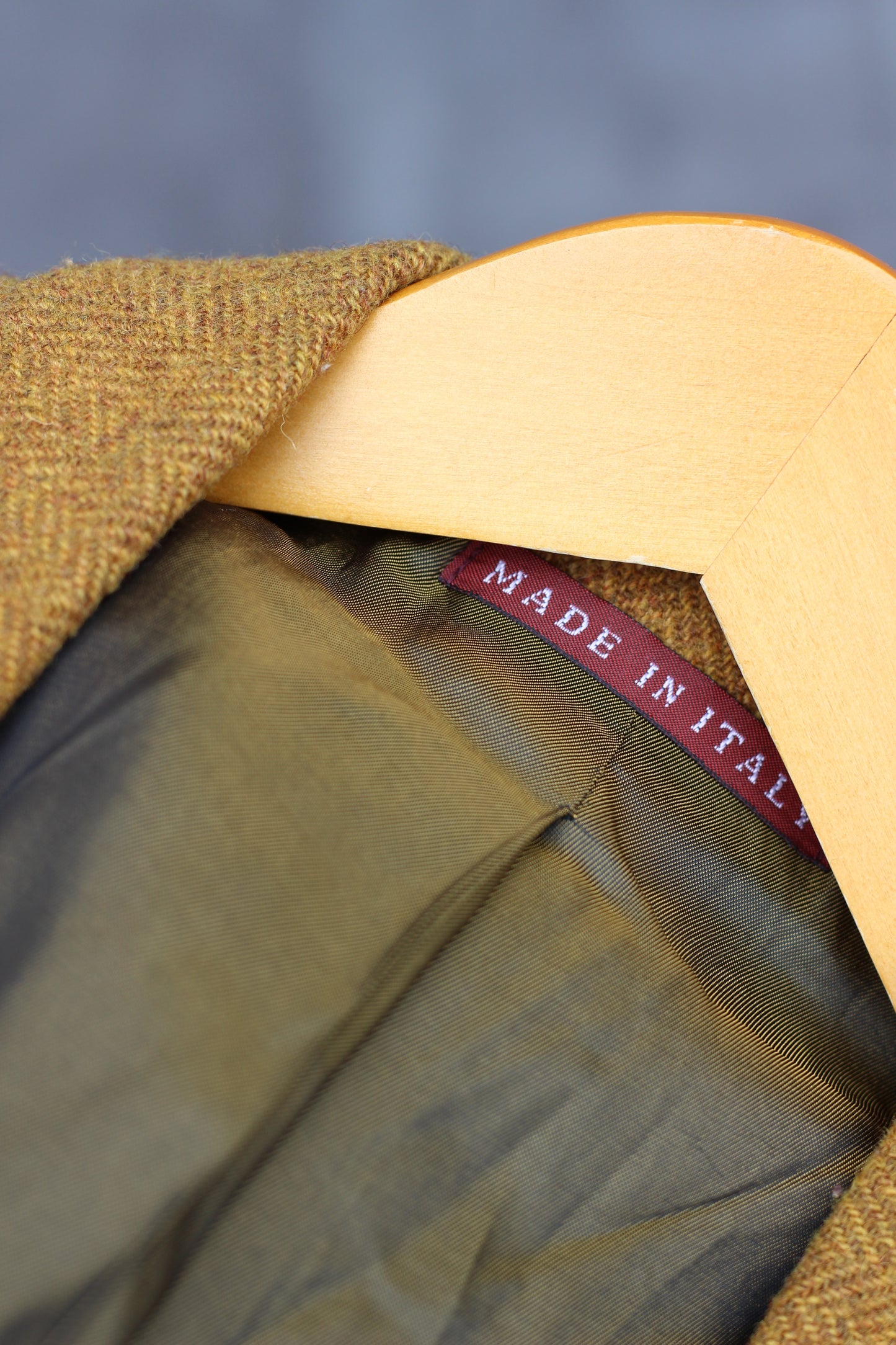 Men's Vintage Tweed Tailored Jacket x3点