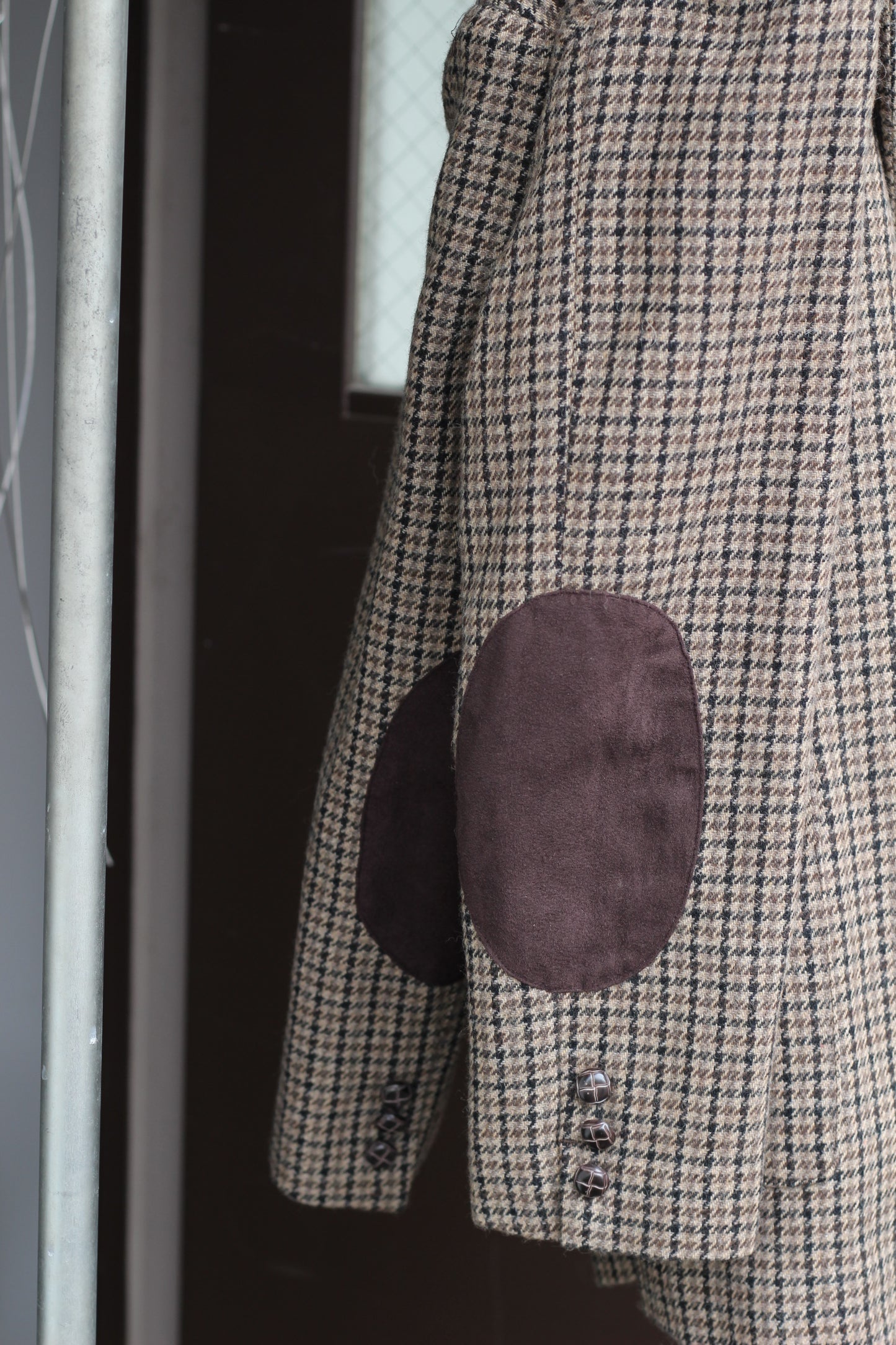 Men's Vintage Tweed Tailored Jacket x3点