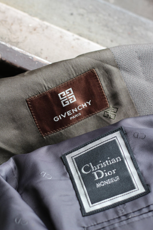 Givenchy & Christian Dior Tailored Jacket x2点