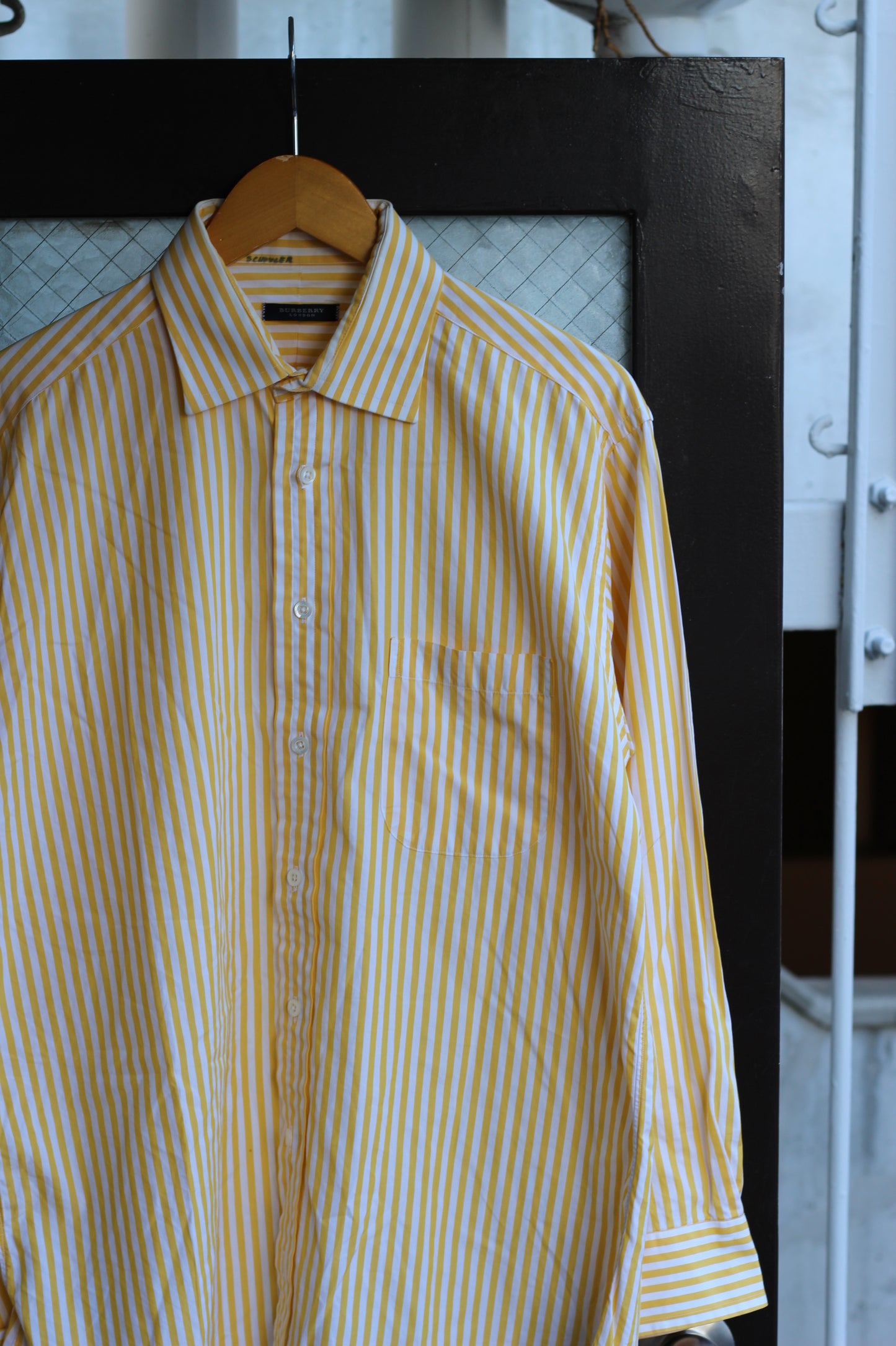 Burberry Stripe Long Sleeve Shirt set x2点